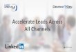 Accelerate Leads Across All Channels #LLCSeries