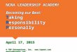 NCNA leadership academy april