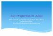 Buy properties in dubai