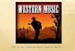 Western music