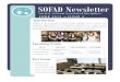 SOFAD Newsletter - Issue 5 June 2015