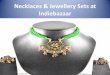 Necklaces & Jewellery Sets at Indiebazaar