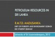 Petroleum resources in Sri Lanka