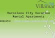 Barcelona City Vacation Rental Apartments