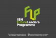 IIBN Future Leaders Programme UK Slideshare