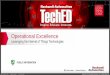 TF03 - Operational Excellence by Leveraging Internet of Things Technologies