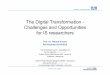 The Digital Transformation - Challenges and Opportunities for IS researchers - 12th CONTECSI
