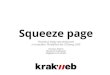 Squeeze page - strona generująca leady