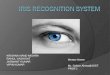 iris recognition system as means of unique identification