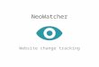 Website change monitor service NeoWatcher