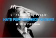 6 Reasons Why People Hate Performance Reviews With a Passion