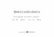 @Mercedesbenz instagram account analytics