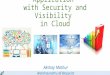 Techniques for scaling application with security and visibility in cloud