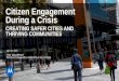 19. Citizen Engagement During a Crisis