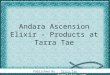 Andara Ascension Elixir - Products at Tarra Tae