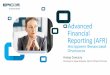 4 advanced finance reporting (afr)