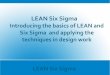 iNTRODUCTION TO LEAN
