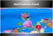Wool Pashmina Shawls Australia