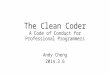 The clean coder