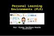 Modelo Personal Learning Environments (PLE)