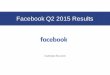 Facebook 2nd quarter earnings slides