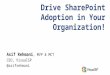 Driving SharePoint Adoption - webinar presentation