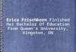 Erica Frischkorn Finished Her Bachelor Of Education From Queen's University, Kingston, ON