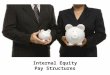 Internal equity -  pay structures - Manu Melwin Joy