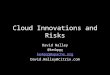 Cloud Innovation and Risks