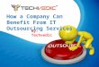 How a company can benefit from it outsourcing services   techvedic