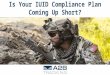 Is Your IUID Compliance Plan Coming Up Short?