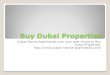 Buy dubai properties