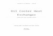 Oil Cooler Heat Exchanger - Latest