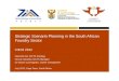 Strategic Scenario Planning in the South African Foundry Sector
