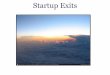 Startup Exits