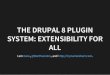 The Drupal 8 plugin system: extensibility for all