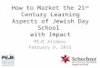 Marketing the 21st Century Learning Aspects of Jewish Day School