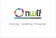 Energy Lending Program