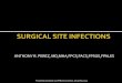 Surgical site infection 2015