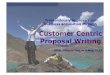 Customer Centric Proposal Writing