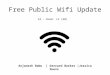Free public wifi update at ICTF 2015