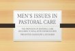 MEN’S ISSUES IN PASTORAL CARE