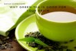 David Schwinger: Why Green Tea is Good For Your Brain