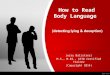 How to read body language