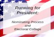 Running for President