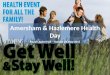 Get Well And Stay Well - Amersham and Hazlemere Health Event - 24 May 2015