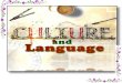 Culture shock - Culture and Language