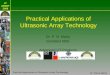 AFNDT - MARTY - Practical application of ultrasonic array technology