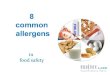 8 Common Allergens