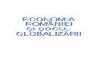 Economia Romaniei Si Socul Globalizarii